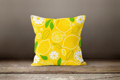 Lemon Citrus Kitchen Fruit Cushion Cover