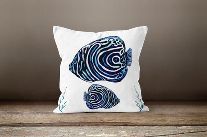 Seastar Nautical Seahorse Beach House Cushion Cover