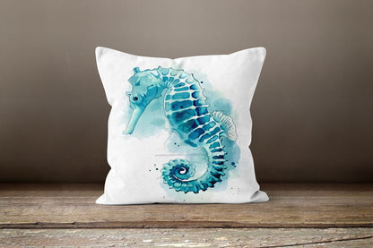 Seastar Nautical Seahorse Beach House Cushion Cover