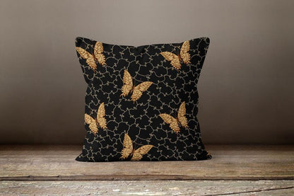 Colourful Butterfly Multicolour Decorative Cushion Cover