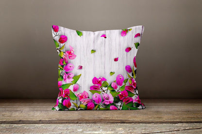 Colorful Exotic Decorative Flower Cushion Cover