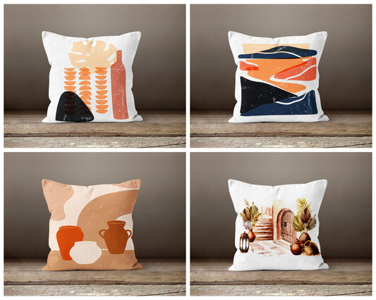 Mid Century Modern Boho Cushion Cover