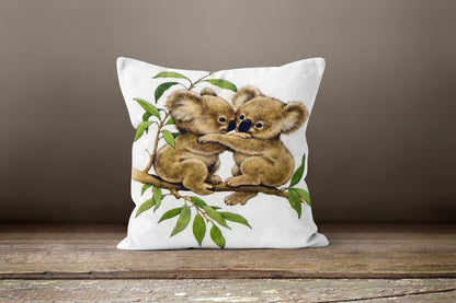 Giraffe Butterfly Cat Koala Animal Print Cushion Cover