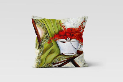 Pomegranate Decorative Kitchen Cushion Cover