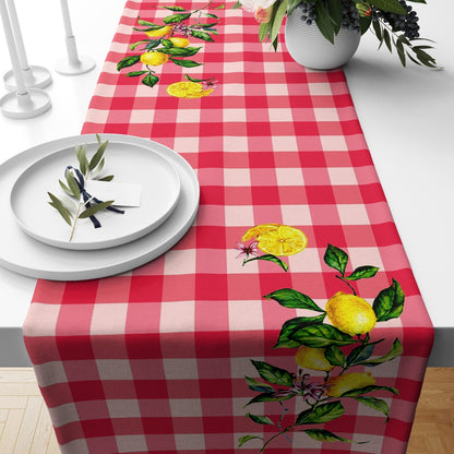 Lemon & Citrus Dining Table Runner