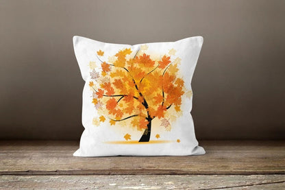 Autumn Fall Leaves Cushion Cover