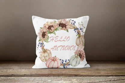 Autumn Fall Leaves Cushion Cover