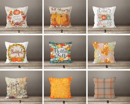 Fall Trend Dry Leaves Autum Cushion Cover