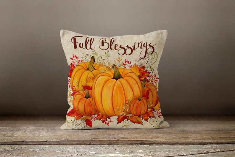 Fall Trend Dry Leaves Autum Cushion Cover