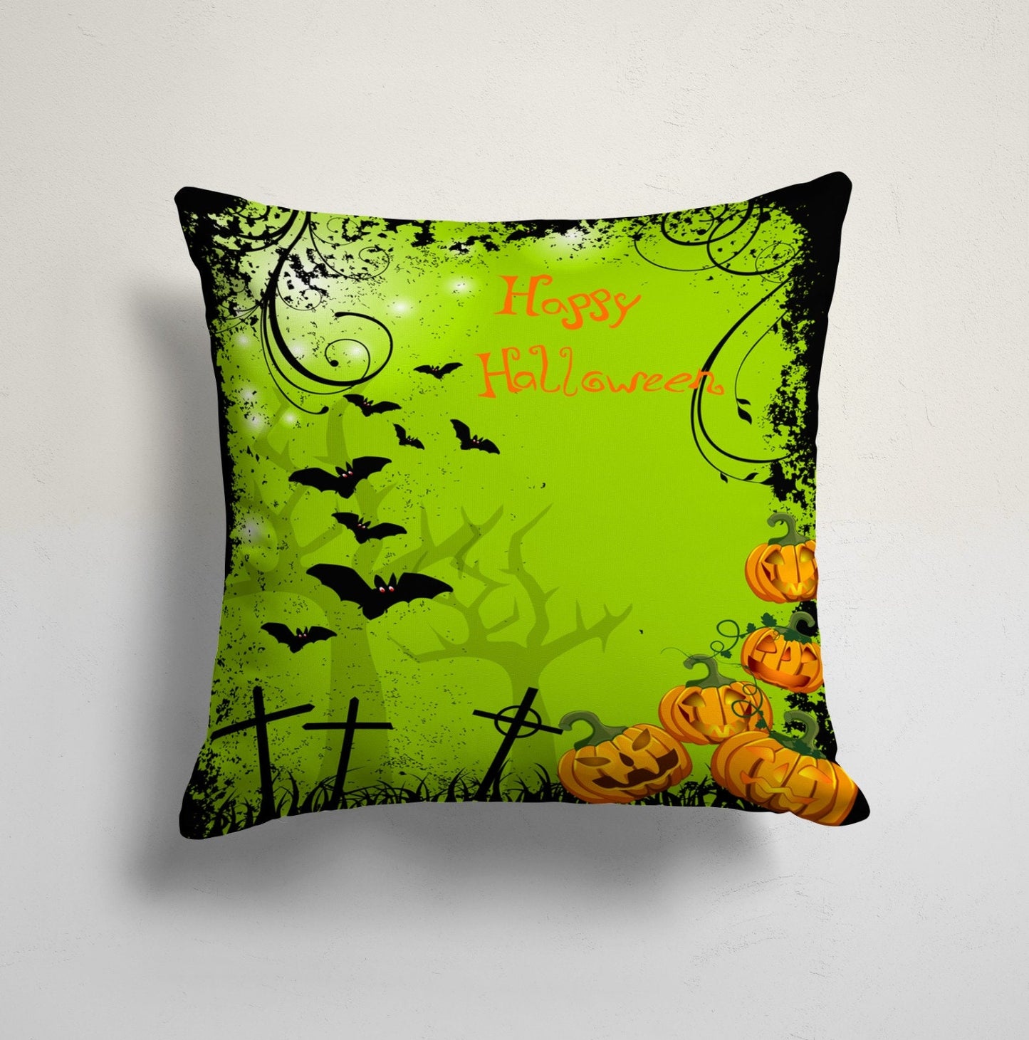 Bat Ghost Halloween Cushion Covers
