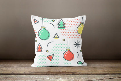 Christmas Themed Snowflake Cushion Cover