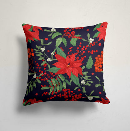 Merry Christmas Lights Cushion Cover, Christmas Cheer for Your Home