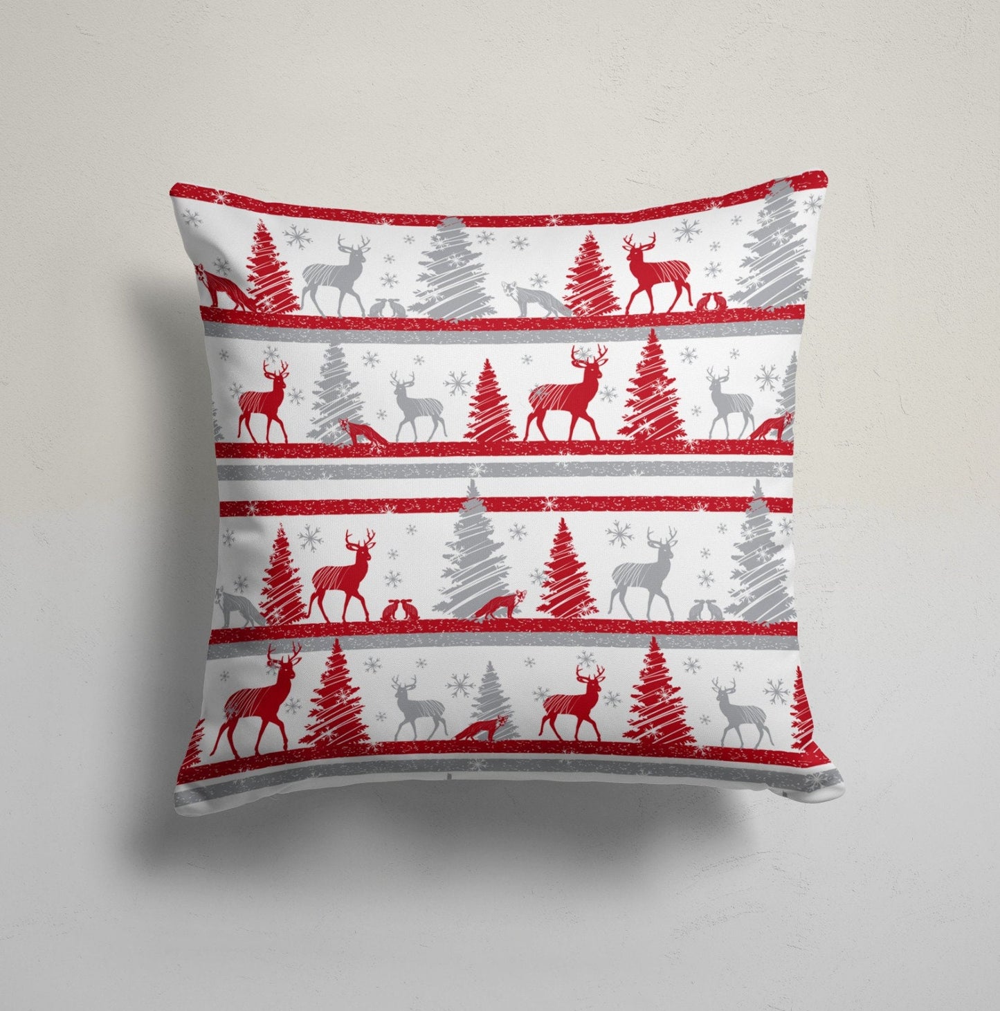 Christmas Festive Holiday Xmas Cushion Covers