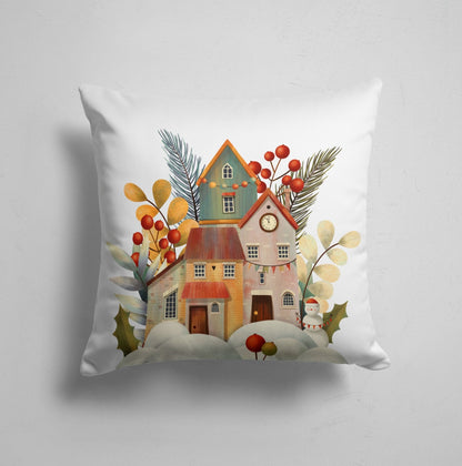 Merry Christmas Cushion Cover Festive Living Room Decor