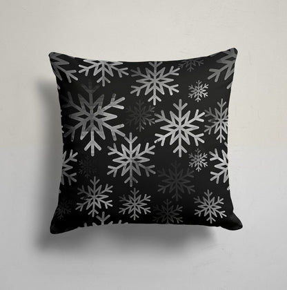 Santa Claus Snowflakes Festive Trees Christmas Cushion Cover