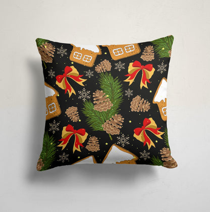 Christmas Snowman Xmas Tree Happy New Year Cushion Cover