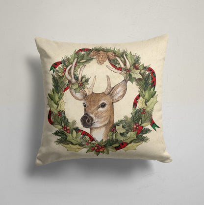 Christmas Snowman Xmas Tree Happy New Year Cushion Cover