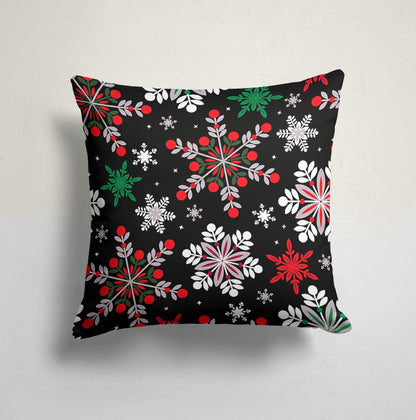 Christmas Snowflake Winter Trend Designs Throw Cushion Cover
