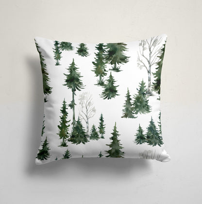 Gnomes Deer Bear Red Pattern Christmas Cushion Cover