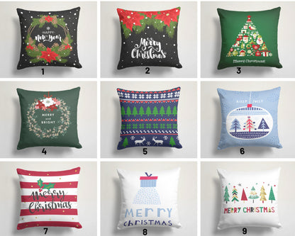 Christmas Winter Xmas Cushion Cover