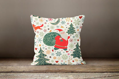 Christmas Ginger Bread Festive Gnome Cushion Cover