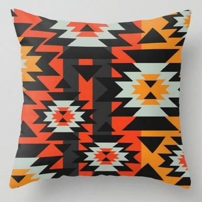 Ethnic Turkish Kilim Pattern Cushion Cover