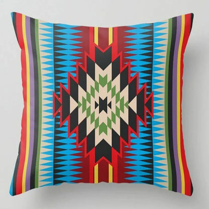 Ethnic Turkish Kilim Pattern Cushion Cover