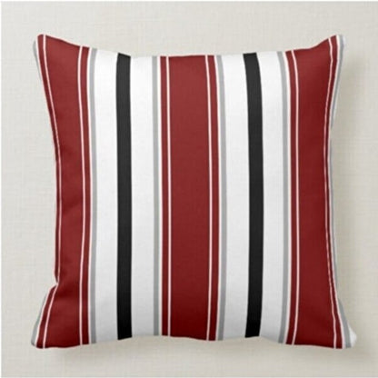 Popcorn Bucket Cushion Cover, Movie Night Retro Cinema Design