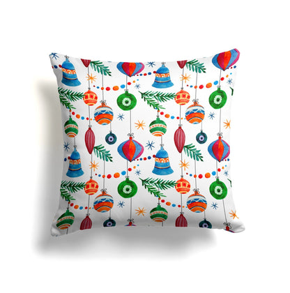 Christmas Winter Themed Deer Pattern Cushion Cover