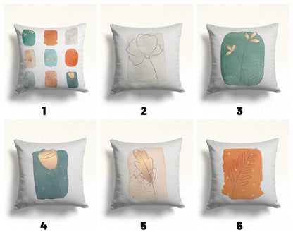 Abstract Paint Cushion Cover Mid Century Modern Cushion Case