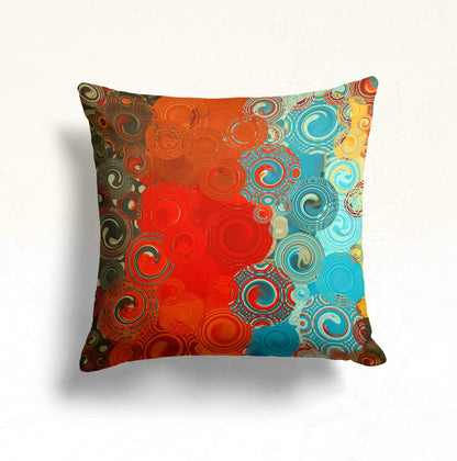 Colourful Abstract Tapestry Decorative Throw Cushion Cover