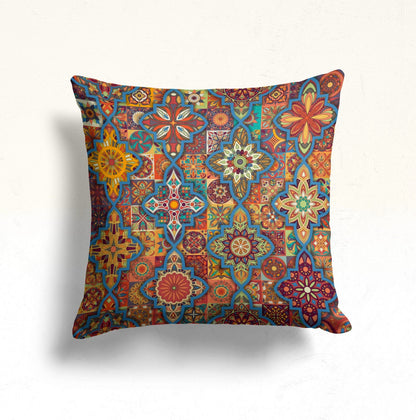Colourful Abstract Tapestry Decorative Throw Cushion Cover